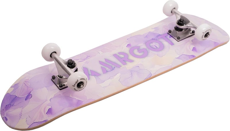 Amrgot Skateboards for Beginners,31 * 8 inches Complete Skateboards for Kids,Boys,Girls and Adults,7 Layer Maple Wood,Double Kick Deck Concave Standard and Tricks Skateboard - Image 3